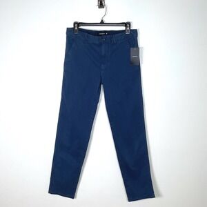 Nordstrom Chino Pants Comfort Stretch Casual Everyday‎ Blue Size 18